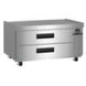 Hoshizaki CF49B chef base freezer right side view showing condenser location