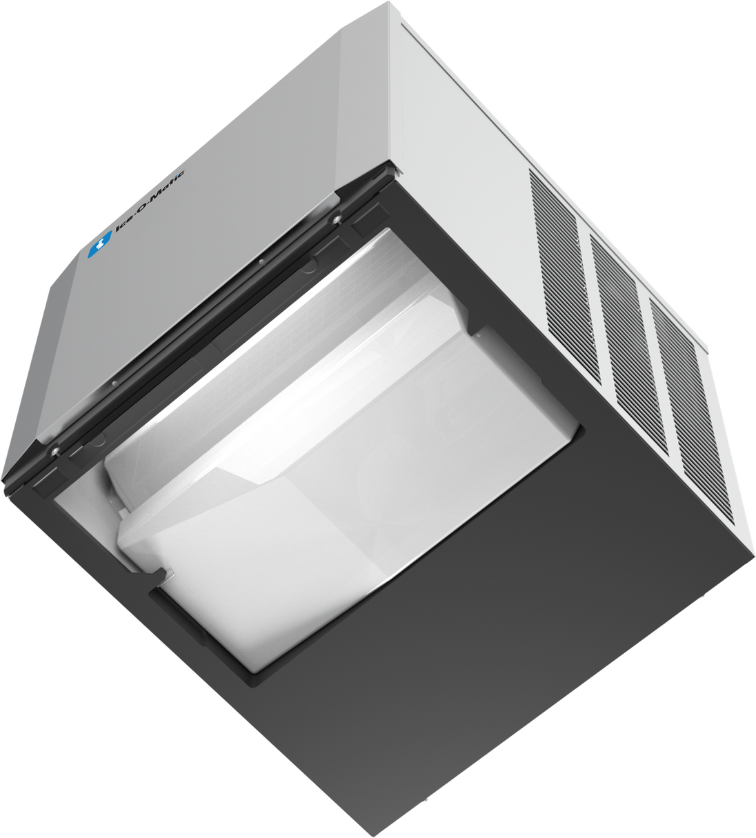 Ice-O-Matic CIM0520FA90 modular ice machine head, Elevation Series full cube, bottom view