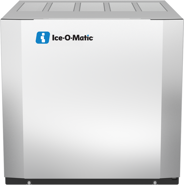 Ice-O-Matic CIM0320HA90 modular ice machine head, Elevation Series half cube, front view