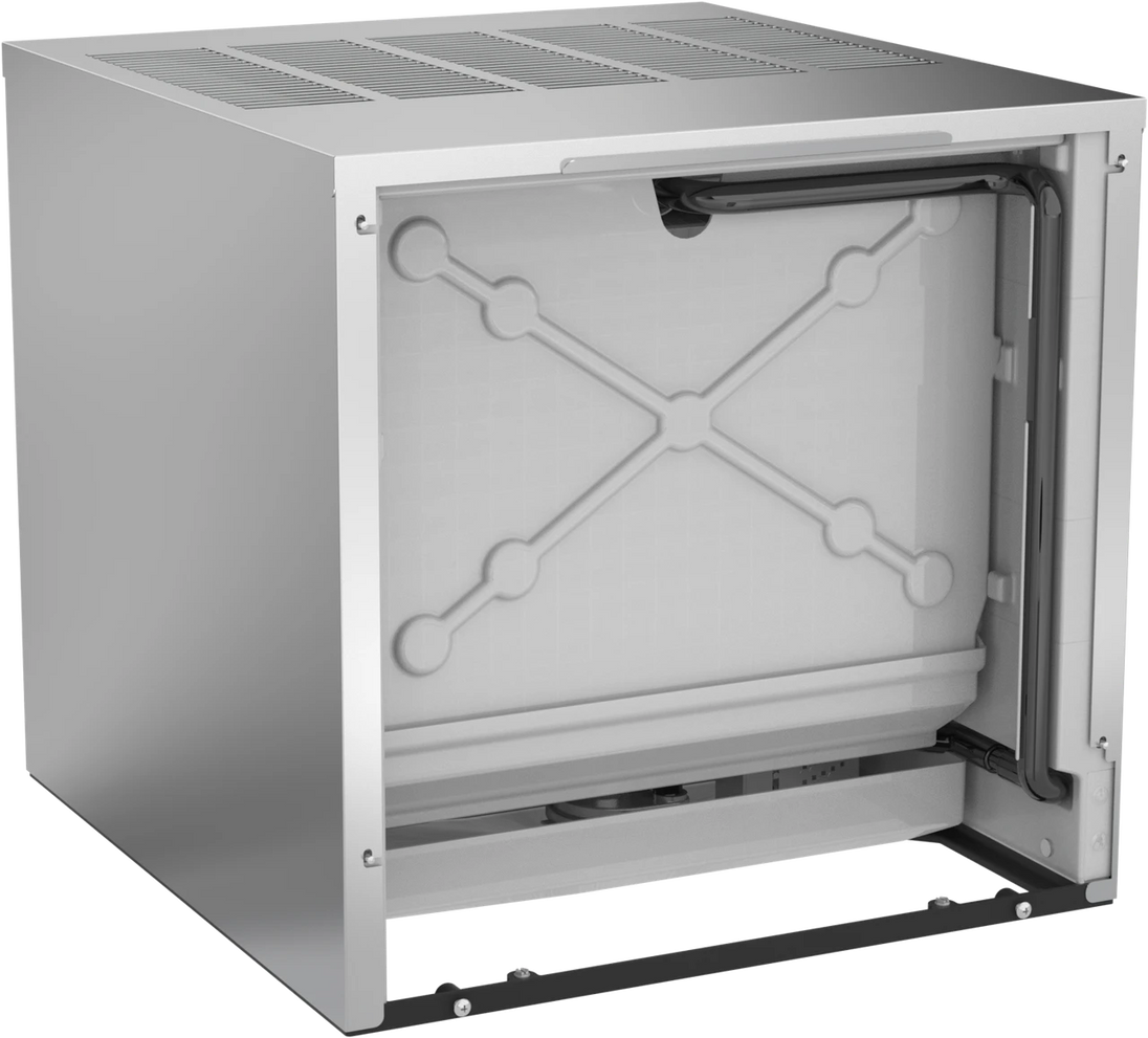 Ice-O-Matic CIM0320FA90 modular ice machine head, Elevation Series full cube, interior view