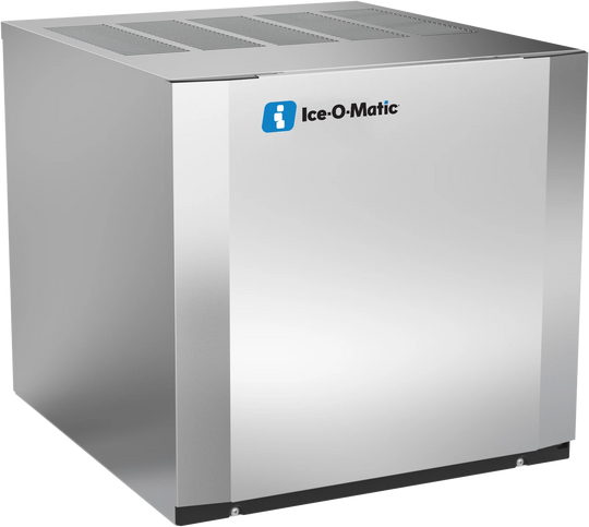 Ice-O-Matic CIM0520HA90 modular ice machine head, Elevation Series half cube, left angle view