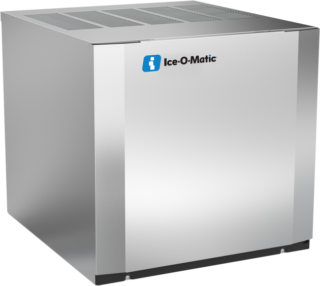 Ice-O-Matic CIM0320FA90 modular ice machine head, Elevation Series full cube, left angle view