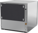 Ice-O-Matic CIM0520FA90 modular ice machine head, Elevation Series full cube, rear left angle view