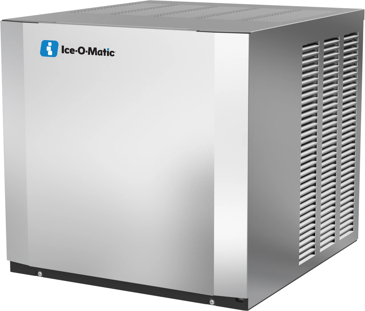 Ice-O-Matic CIM0320HA90 modular ice machine head, Elevation Series half cube, right angle view