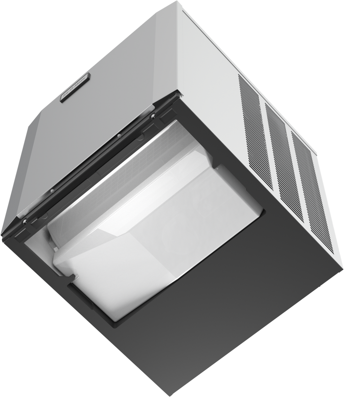 Ice-O-Matic CIM0826FA90 modular ice machine head, Elevation Series full cube, bottom view