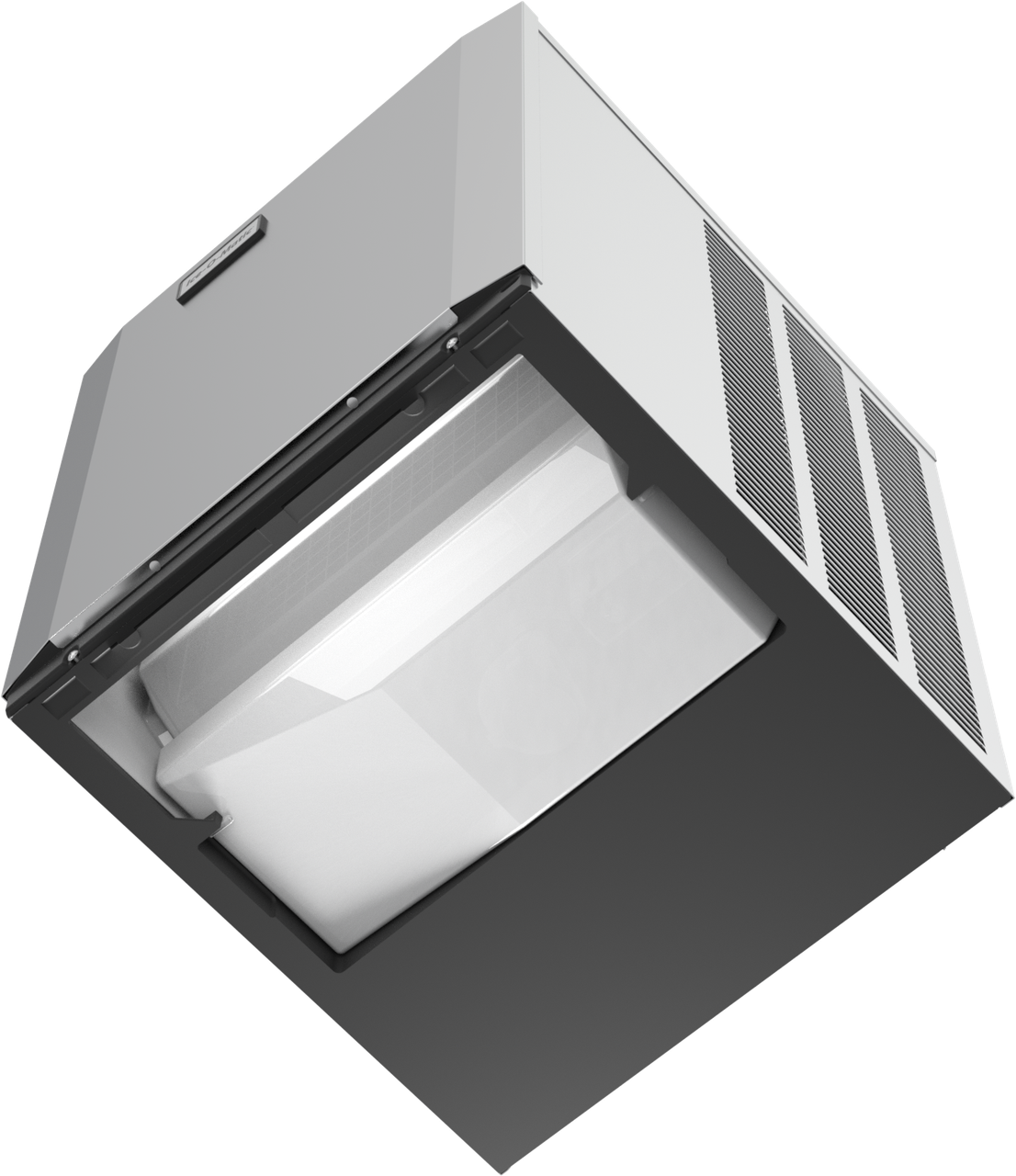 Ice-O-Matic CIM0826FA90 modular ice machine head, Elevation Series full cube, bottom view