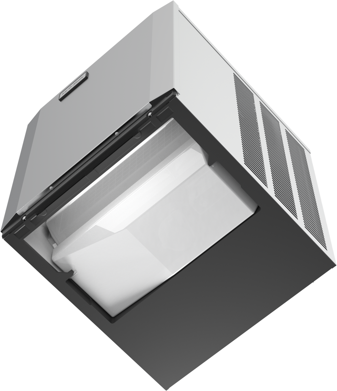 Ice-O-Matic CIM1126FA90 modular ice machine head, Elevation Series full cube, bottom view