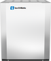 Ice-O-Matic CIM1126FA90 modular ice machine head, Elevation Series full cube, front view