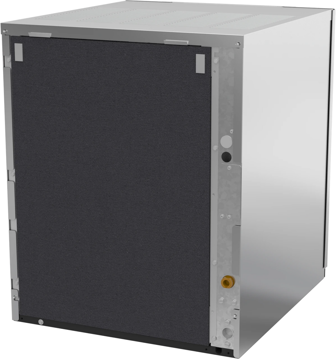 Ice-O-Matic CIM1126HA90 modular ice machine head, Elevation Series half cube, rear left view