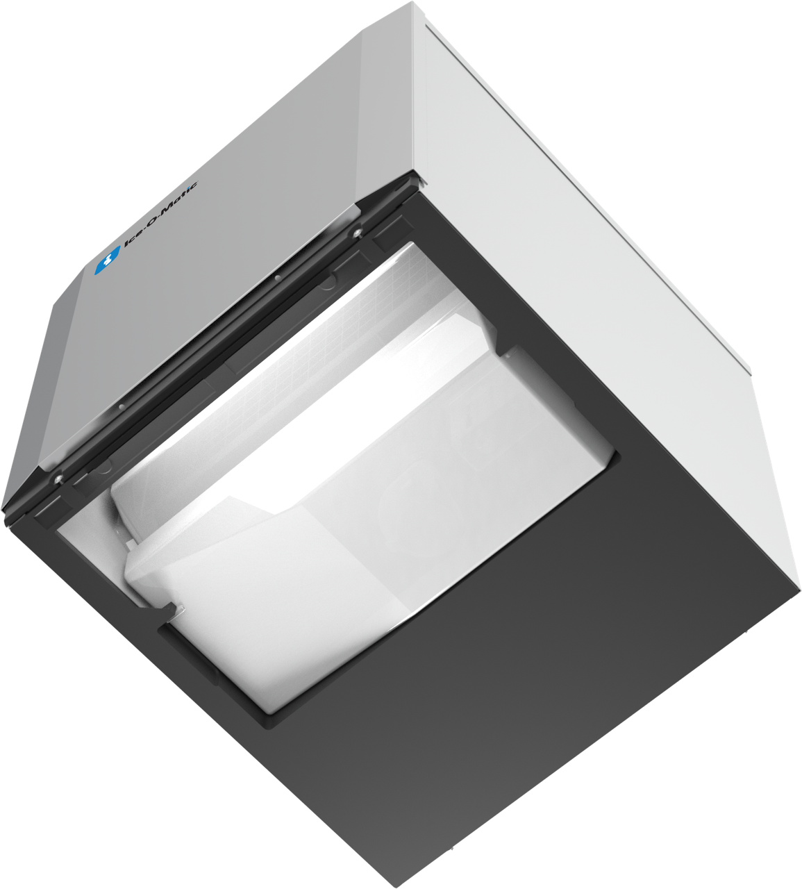 Ice-O-Matic CIM0520HT90 modular ice machine head, Elevation Series half cube, bottom view