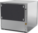 Ice-O-Matic CIM0520HT90 modular ice machine head, Elevation Series half cube, rear left angle view