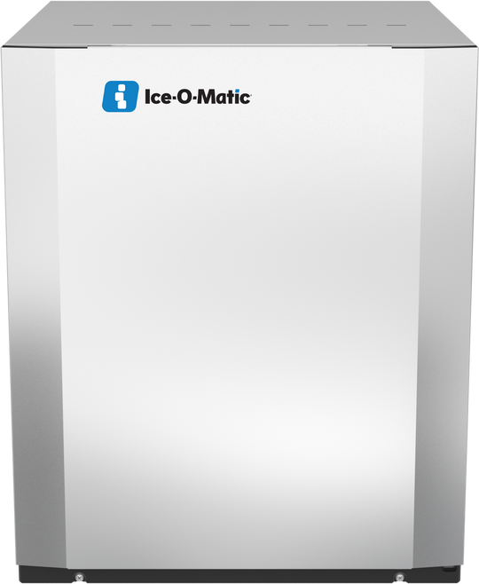 Ice-O-Matic CIM0826HR49 modular ice machine head, Elevation Series half cube, front view