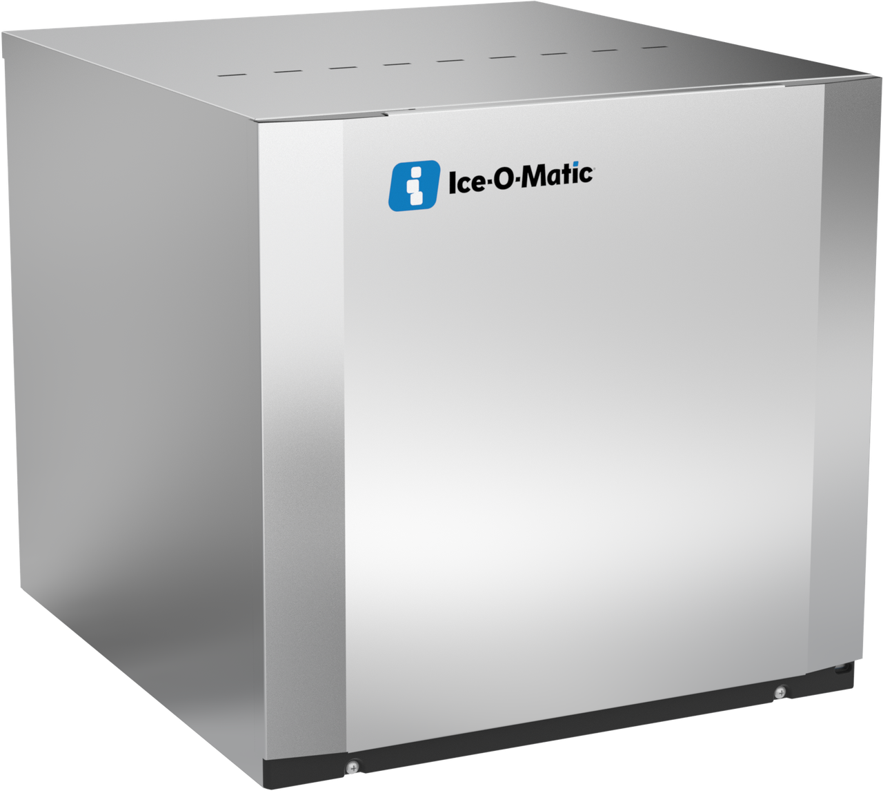 Ice-O-Matic CIM0320HW90 modular ice machine head, Elevation Series half cube, left angle view