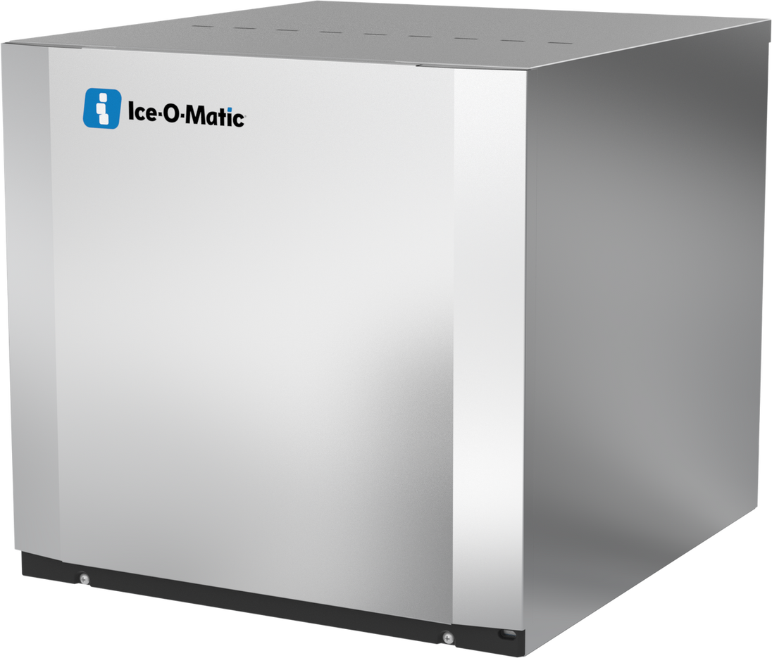 Ice-O-Matic CIM0520FW90 modular ice machine head, Elevation Series full cube, right angle view