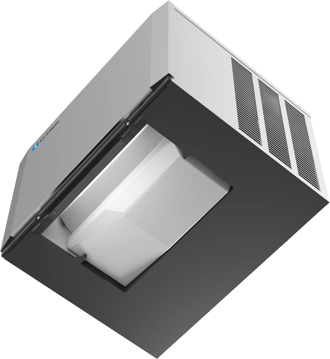 Ice-O-Matic CIM0530HA90 modular ice machine head, Elevation Series half cube, bottom view