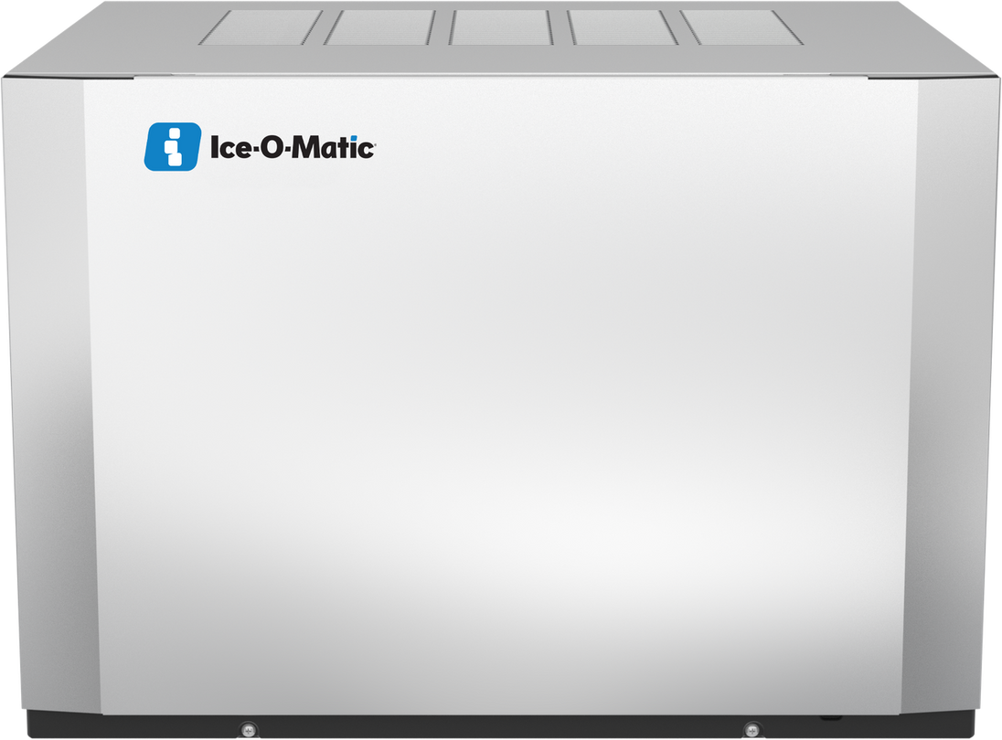 Ice-O-Matic CIM0430FA90 modular ice machine head, Elevation Series full cube, front view