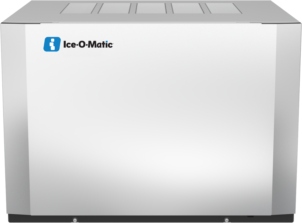 Ice-O-Matic CIM0330HA90 modular ice machine head, Elevation Series half cube, front view