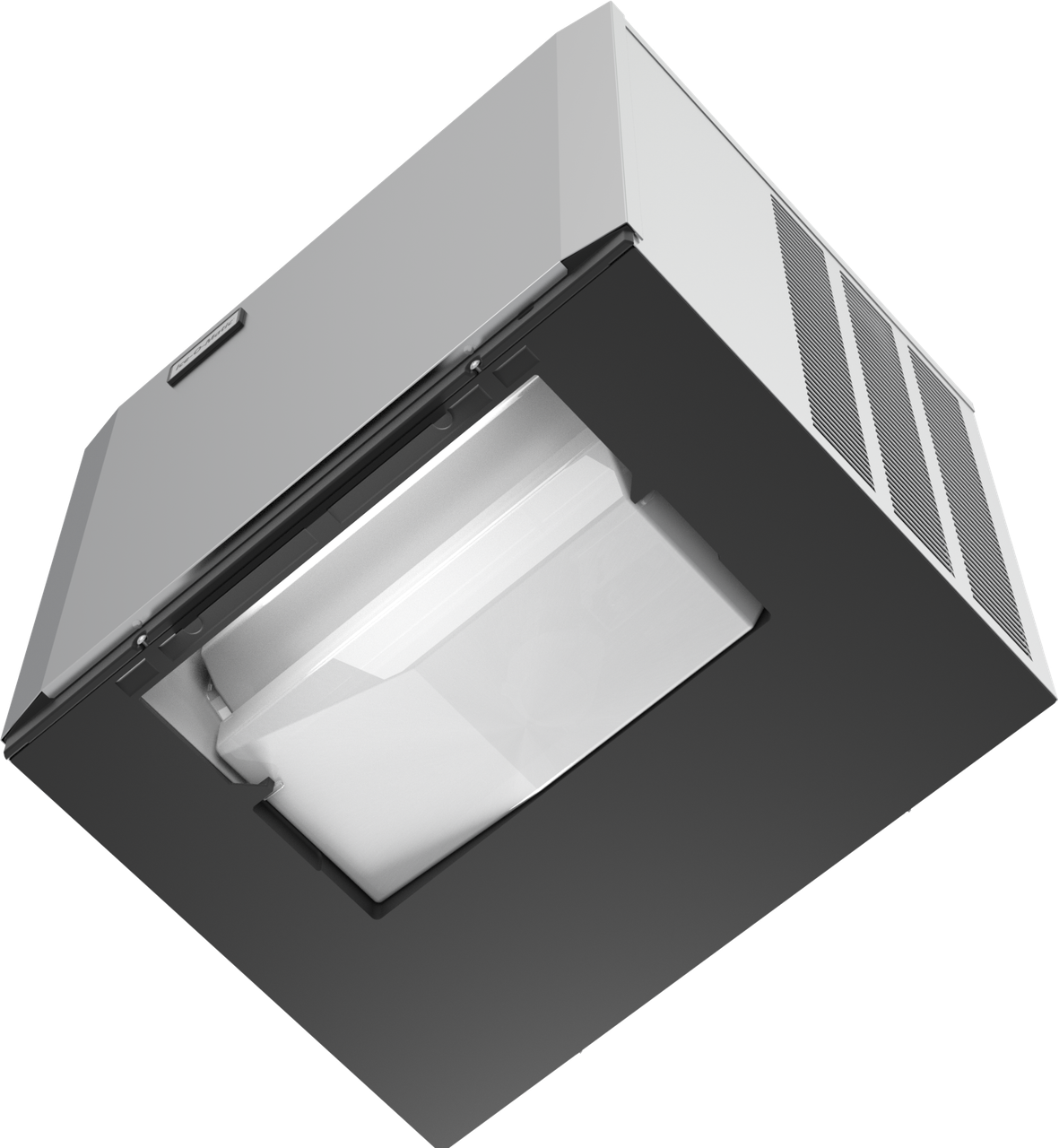 Ice-O-Matic CIM1136FA90 modular ice machine head, Elevation Series full cube, bottom view