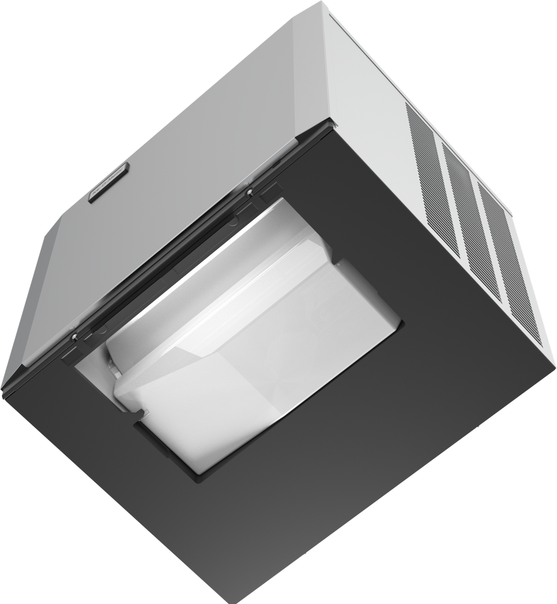 Ice-O-Matic CIM0836FA90 modular ice machine head, Elevation Series full cube, bottom view