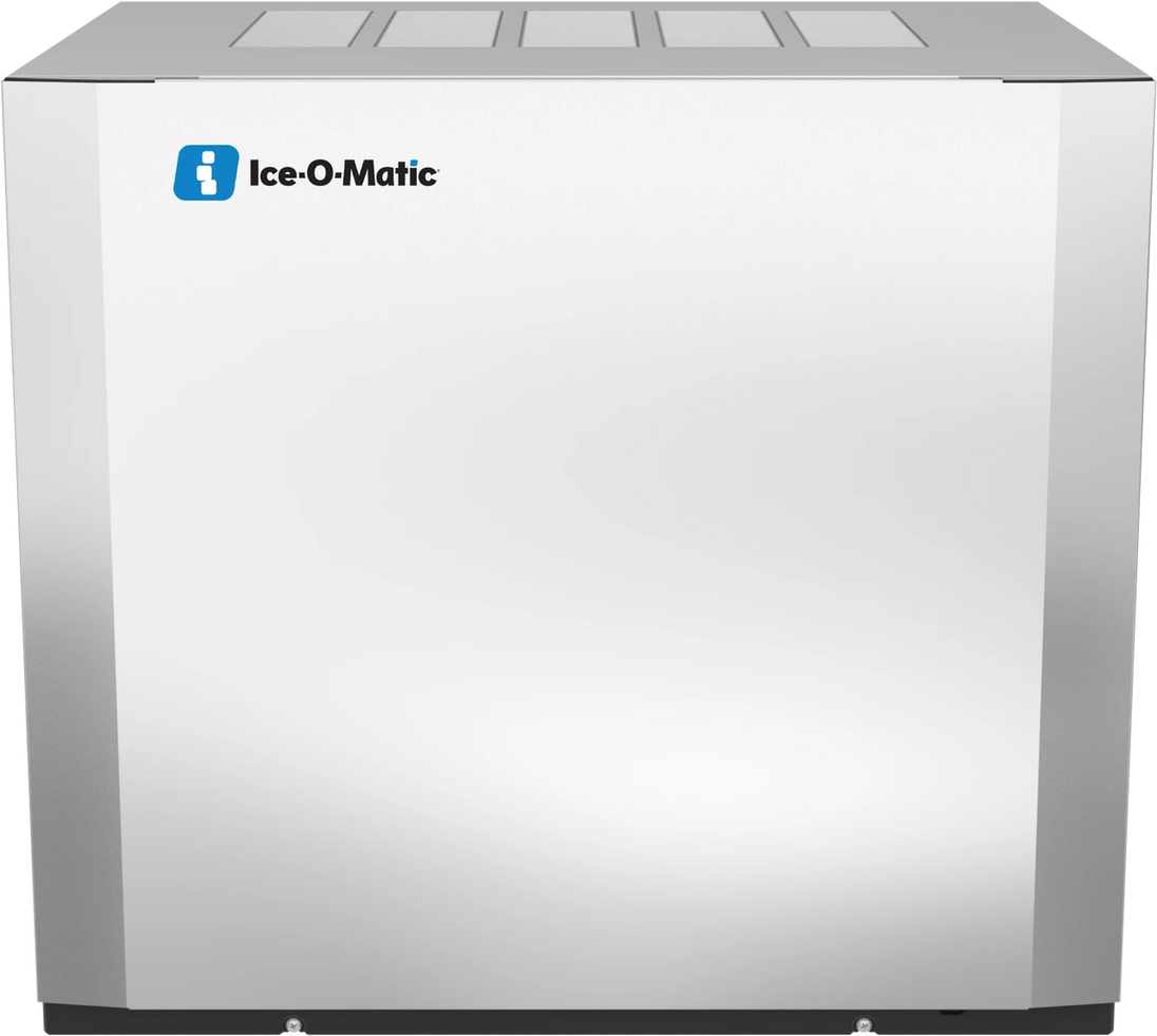 Ice-O-Matic CIM1136HA90 modular ice machine head, Elevation Series half cube, front view