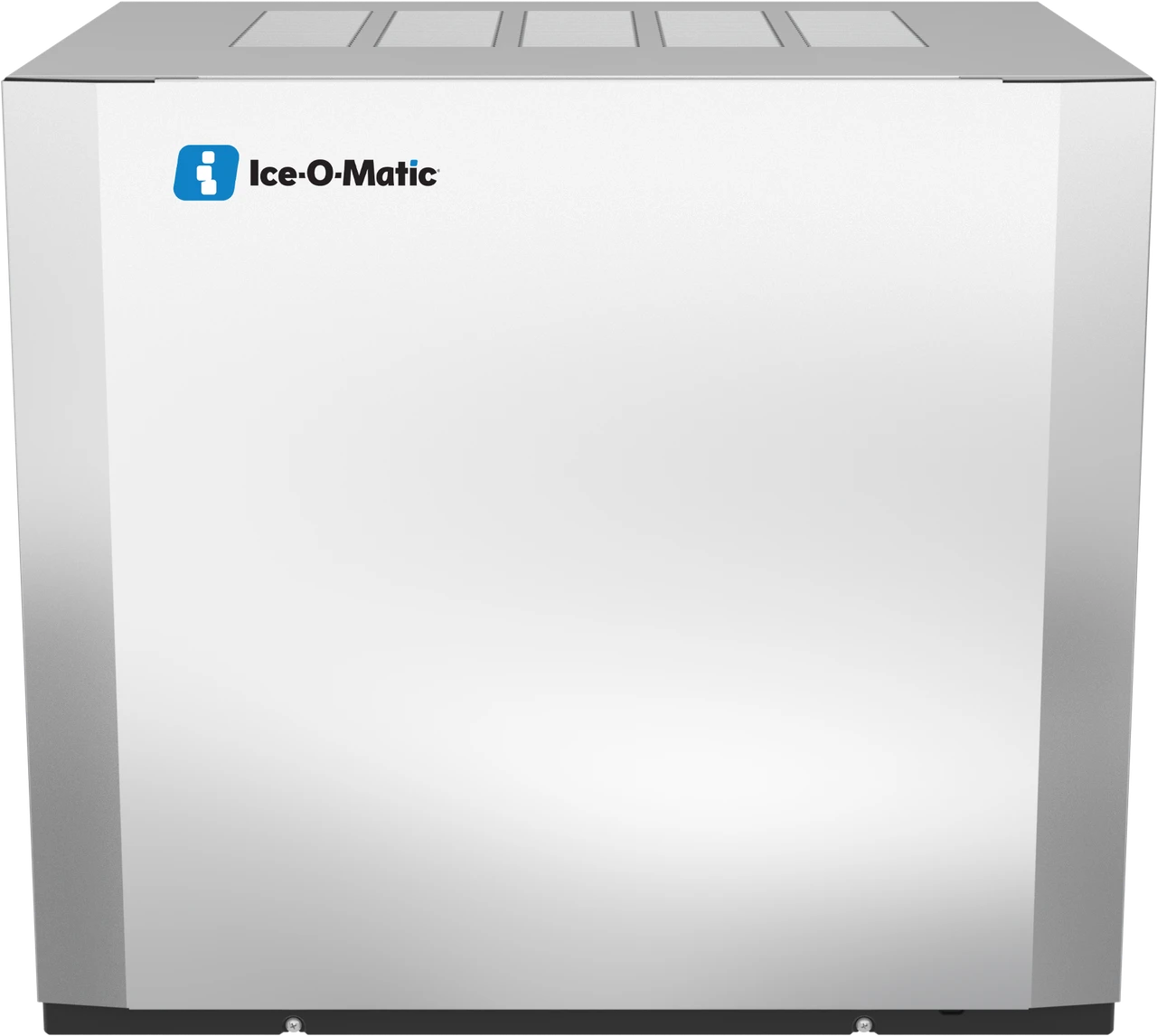 Ice-O-Matic CIM1136HA90 modular ice machine head, Elevation Series half cube, front view