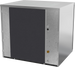 Ice-O-Matic CIM1136HA90 modular ice machine head, Elevation Series half cube, rear left view