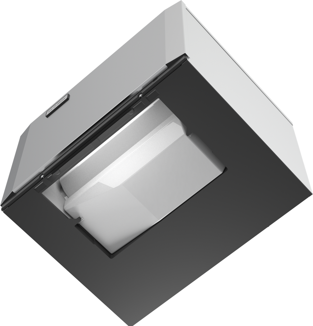 Ice-O-Matic CIM0530HT90 modular ice machine head, Elevation Series half cube, bottom view