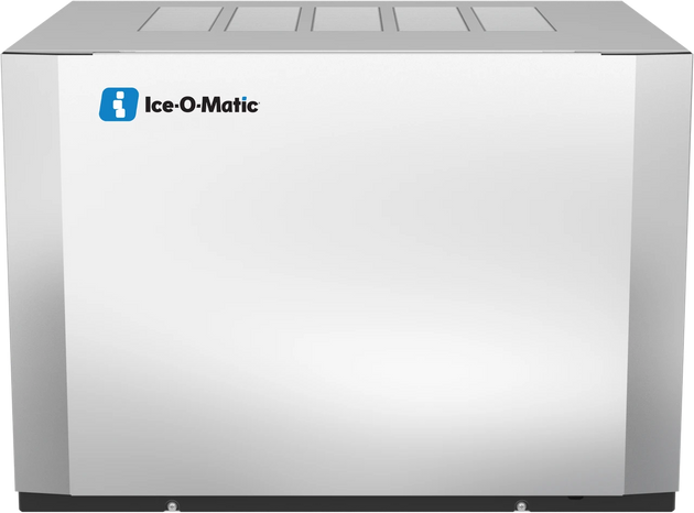 Ice-O-Matic CIM0530HT90 modular ice machine head, Elevation Series half cube, front view