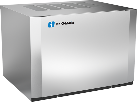 Ice-O-Matic CIM0530HT90 modular ice machine head, Elevation Series half cube, left angle view