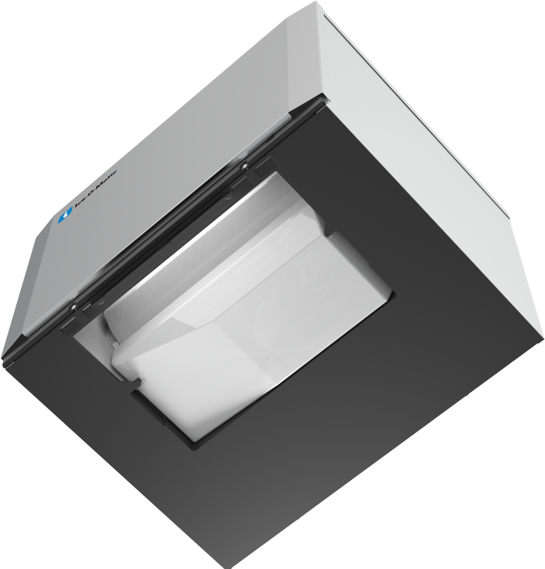 Ice-O-Matic CIM0530FR49 modular ice machine head, Elevation Series full cube, bottom view