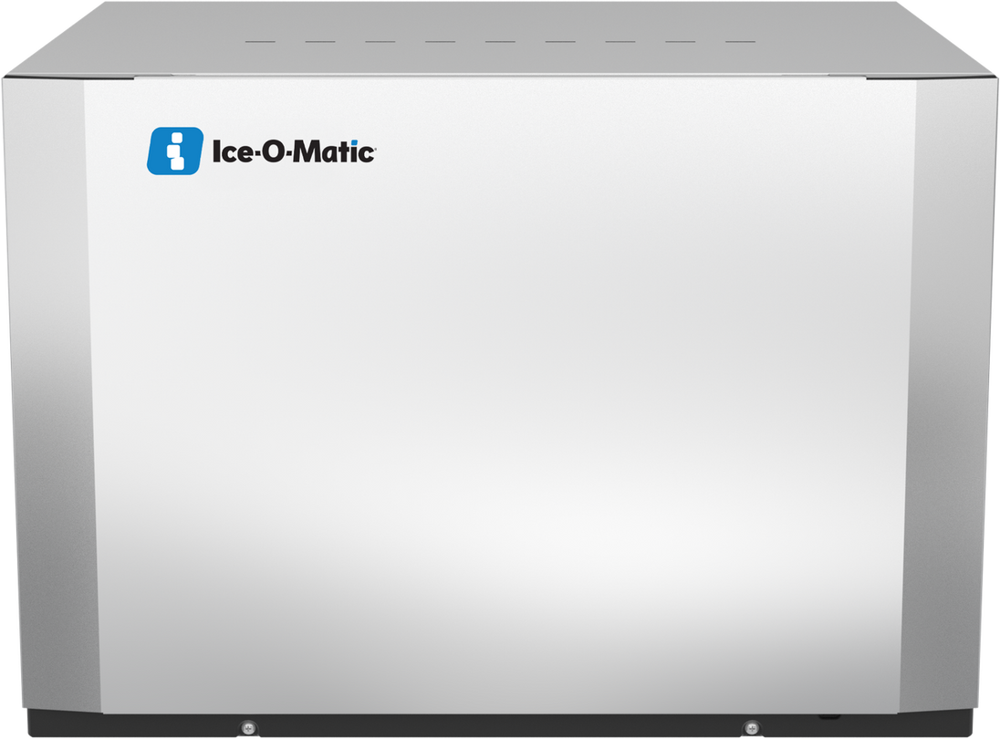 Ice-O-Matic CIM0636HR49 modular ice machine head, Elevation Series half cube, front view