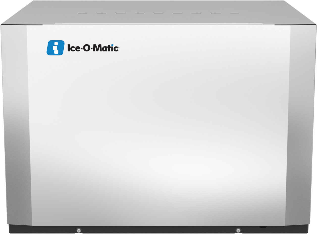 Ice-O-Matic CIM0636FR49 modular ice machine head, Elevation Series full cube, front view