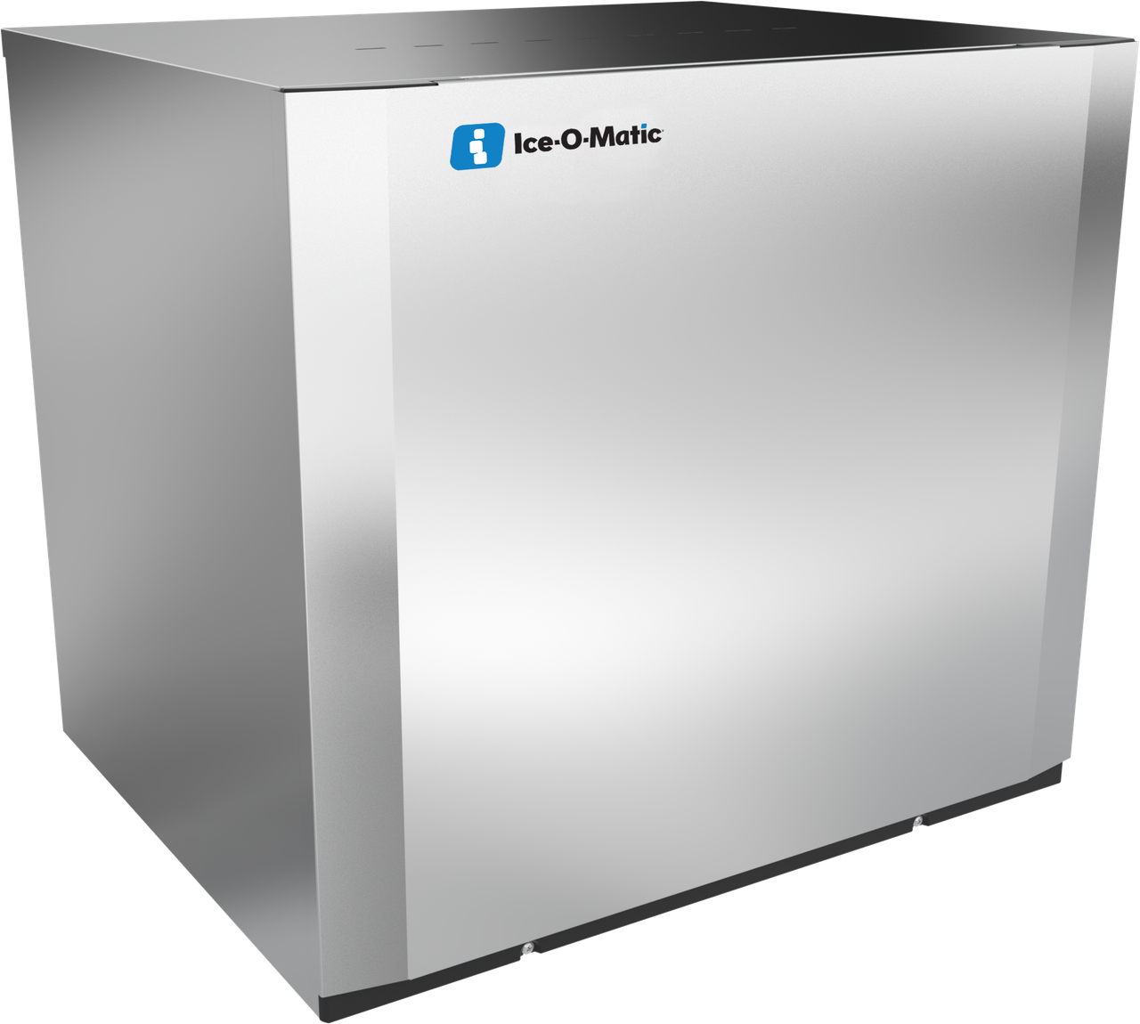 Ice-O-Matic CIM1136FR49 modular ice machine head, Elevation Series full cube, front angle view
