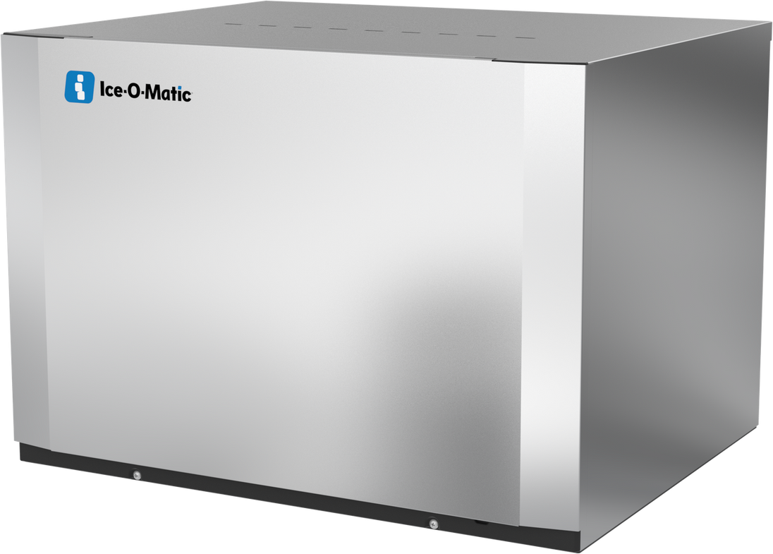 Ice-O-Matic CIM0530FW90 modular ice machine head, Elevation Series full cube, right angle view