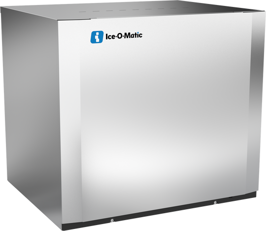 Ice-O-Matic CIM1136FW90 modular ice machine head, Elevation Series full cube, left view
