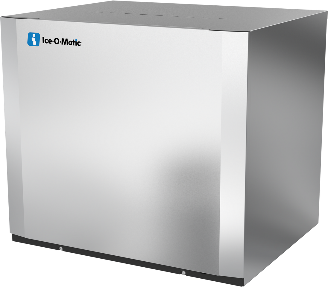 Ice-O-Matic CIM1136FW90 modular ice machine head, Elevation Series full cube, right view