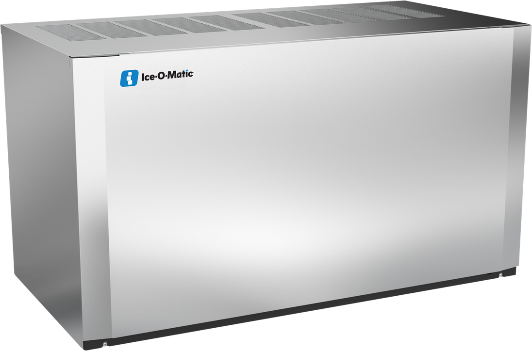 Ice-O-Matic CIM1446FA49 modular ice machine head, full cube, left view