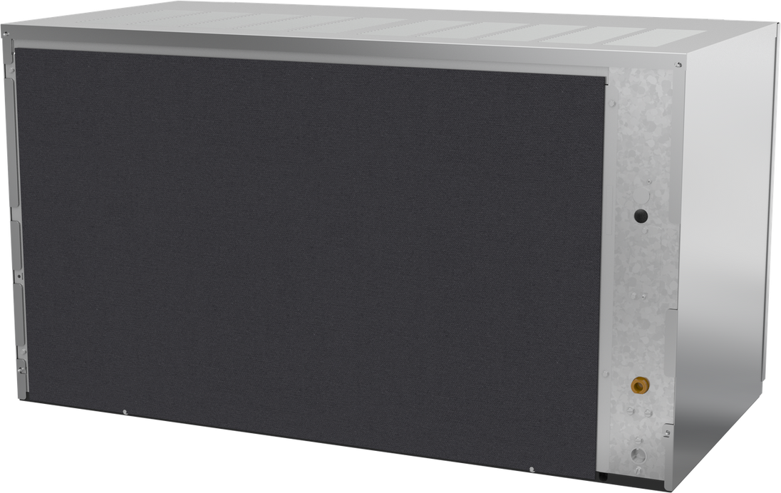 Ice-O-Matic CIM1447HA modular ice machine head, half cube, rear left view