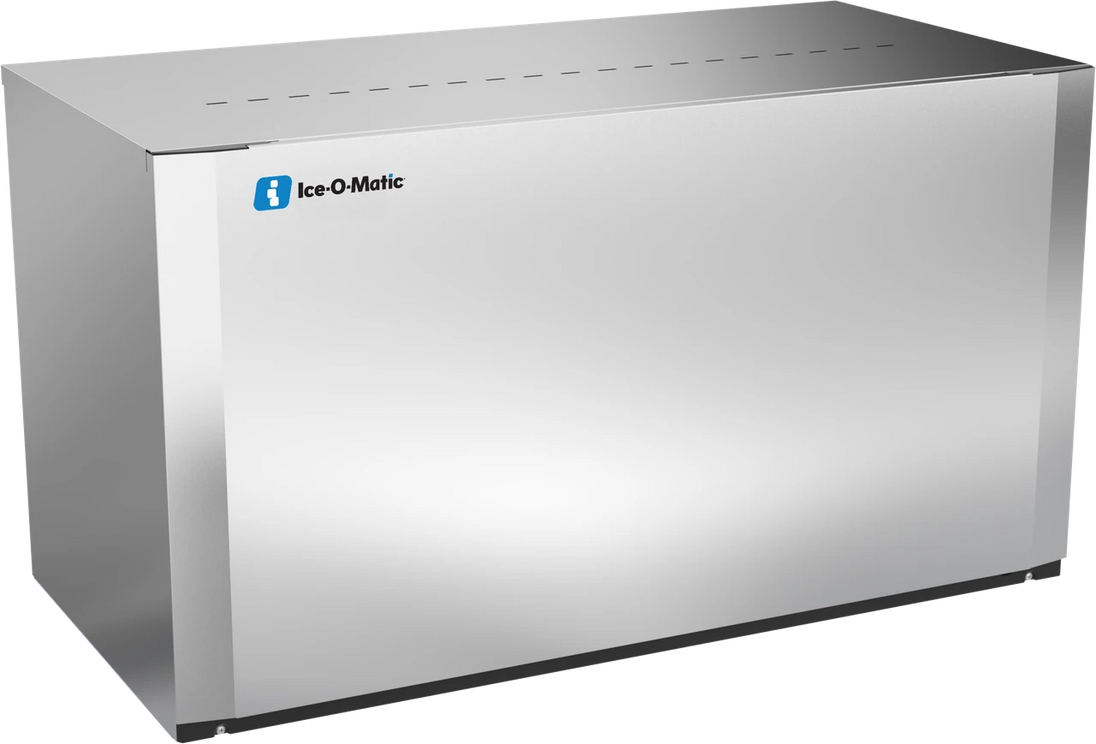 Ice-O-Matic CIM2046FR49 modular ice machine head, full cube, left view