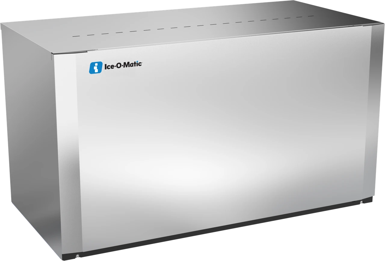 Ice-O-Matic CIM2046FR49 modular ice machine head, full cube, left view