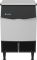 Ice-O-Matic CIMU220FA90 self-contained undercounter ice machine, full cube, front view