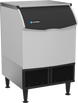 Ice-O-Matic CIMU220HA90 self-contained undercounter ice machine, half cube, left view