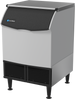 Ice-O-Matic CIMU220HA90 self-contained undercounter ice machine, half cube, right view