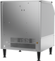 Ice-O-Matic CIMU300FA90 self-contained undercounter ice machine, full cube, rear left view