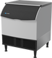 Ice-O-Matic CIMU300FA90 self-contained undercounter ice machine, full cube, right view