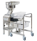Robot Coupe CL60WS floor vegetable preparation machine with automatic feed head and mobile prep cart