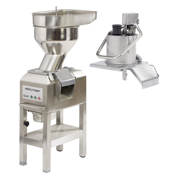 Robot Coupe CL60E2HEAD floor vegetable preparation machine with automatic feed head