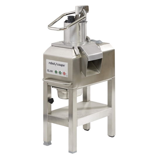Robot Coupe CL60E floor vegetable preparation machine with pusher feed head