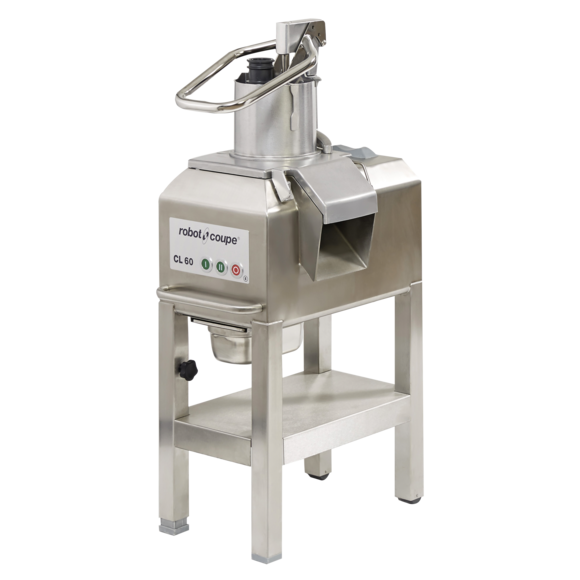 Robot Coupe CL60E floor vegetable preparation machine with pusher feed head