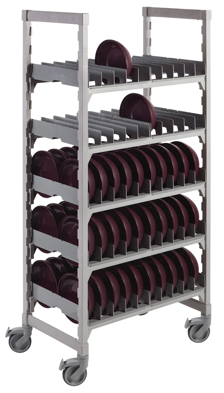 Cambro CPMU243675DDPKG healthcare dome drying and storage rack Speckled Gray